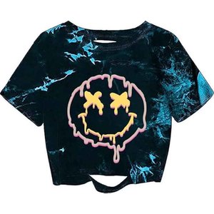 เสื้อครอปสตรี, เสื้อผ้าฝ้ายเนื้อนุ่มลำลองน้ำหนักเบา - Product Image 1