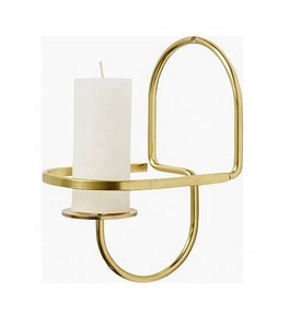 Bougeoir mural de taille et de forme personnalisées Bougeoir galvanisé de couleur grise de qualité supérieure pour les meilleures ventes - Product Image 5