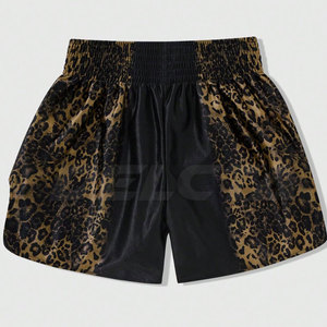 Plus Size Elastic Waist Muay Thai Shorts Loose Fit Muay Thai Shorts Wholesale Muay Thai Shorts - Product Image 2