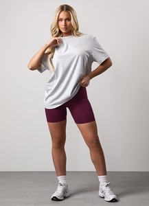 Camiseta Oversize de Algodón para Mujer, Suave, Transpirable, Informal, Holgada, Cómoda para Uso Diario, Manga Corta, Estilo Moderno con Botones - Product Image 3