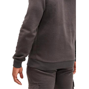 Men's Autumn Tracksuit Set Full-<b>Zip</b> <b>Hooded</b> Sweatshirt With Side Pockets Cargo Joggers Solid Color Casual Wear Regular Fit - Product Image 5