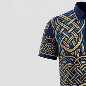 Production de vêtements de sport professionnels personnalisés pour la tonte des moutons, avec impression par sublimation sur Polo Long Tail Apparel - Product Image 2