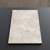 Dalle en pierre frittée Alfa Beige haute brillance 1600x3200mm aspect marbre pour murs et sols 160x320cm Plus grande taille