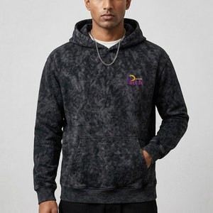 Sweat-shirts délavés à l'acide, tissu léger et respirant avec un design unique, parfaits pour un usage quotidien et un style streetwear décontracté. - Product Image 3