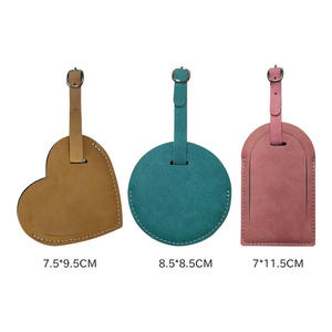 Étiquettes de bagage personnalisées faites à la main en gros, ouverture latérale, qualité supérieure, durables, écologiques, pour voyages en avion - Product Image 3