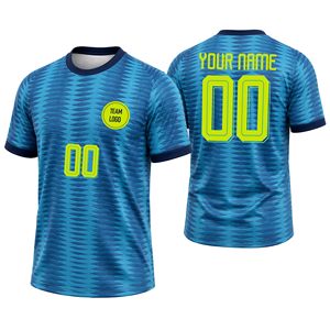 Camiseta de Fútbol Personalizada con Pantalones Cortos a Juego, Logotipo Personalizado, Uniforme de Equipo, Venta al Por Mayor OEM - Product Image 1