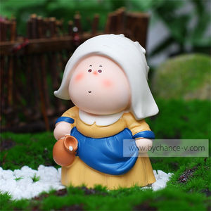 <span class=keywords><strong>Figurine</strong></span> en résine de personnage de peinture à l'huile classique, boîte mystère, souvenir de musée pour les galeries, les boutiques et les décorations de bureau - Product Image 5