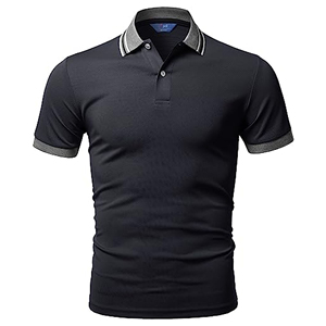 Camiseta de Golf Personalizada de Alta Calidad para Hombre, Tejido Sólido Impreso Digitalmente, Transpirable, Manga Corta, Corte Holgado - Product Image 2