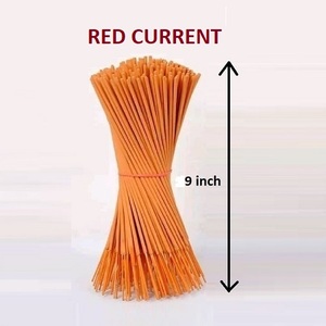 Varillas de incienso de corriente roja natural, suministro al por mayor a precio líder, varitas de incienso indias al por mayor (naranja) - Product Image 1