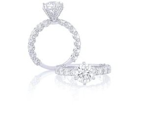 925 Sterling Silver Vintage Style Moissanite Wedding <b>Ring</b> Moissanite Diamond <b>Crystal</b> Engagement Womens <b>RIng</b> - Product Image 3