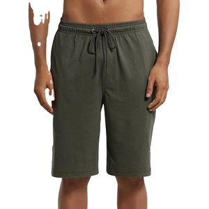 2026 hommes décontracté léger monocouche écologique survêtement short de course séchage rapide sport Shorts fermeture éclair poche Style solide - Product Image 2