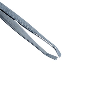 Pinzas para Cejas Profesionales de Alta Calidad, Acero Inoxidable, Último Diseño, Punta Recta, Pulimentadas - Product Image 3