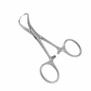 1 Pince à serviettes Backhaus 9cm 11cm 13cm |   Clip à serviette chirurgical incurvé en acier inoxydable certifié CE Classe I - Product Image 3