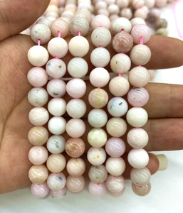 Cuentas de Obsidiana Natural Mixta, Jaspe Cebra Rosa, Obsidiana Plateada, Copo de Nieve, 6mm 8mm, Cristal al por Mayor, Marca FE para Joyería - Product Image 1