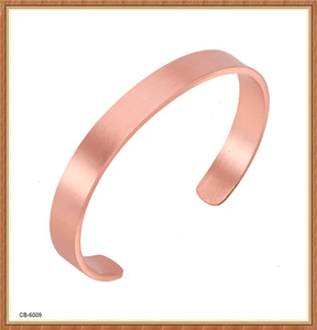 Brazalete de Cobre Hecho a Mano, Brazalete Abierto con Acabado Martillado, Joyería Ajustable para Muñeca, Estilo Vintage, Chapado en Cobre Antiguo, Geométrico - Product Image 6