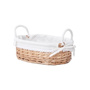 Cesta para Pan de Madera de Teca Hecha a Mano con Asas de Hierro - Venta al por Mayor - Product Image 5