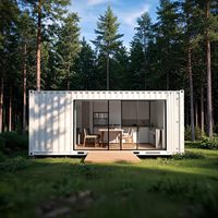 Maison conteneur extensible de 30 m² – Mini-maison avec garantie, alimentation intégrée, espace préparatoire, utilisation extérieure GRATUITE