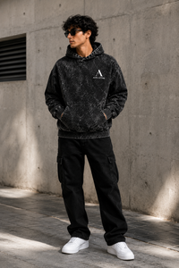 Sudadera con Capucha de Forro Polar para Hombre, Corte Regular, 100% Algodón, Gruesa, con Logotipo, Estilo Urbano, Personalizada OEM - Product Image 6