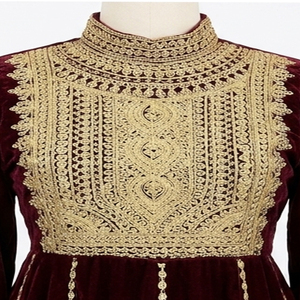 Vestido de Novia Afgano Kuchi Hecho a Mano con el Mejor Material, Vestido Afgano Kuchi de Algodón de Verano para Mujer de Alta Calidad - Product Image 5