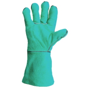 Long Lasting Cowhide Split Leather Heavy Duty Welding Gloves Heat and <b>Fire</b> Resistant Safety Gloves for Work Spark Protection - Product Image 2