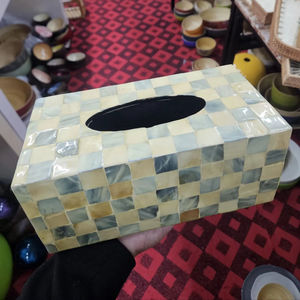 กล่องกระดาษทิชชูทรงสี่เหลี่ยมดีไซน์ทันสมัยสำหรับบ้าน โรงแรม สำนักงาน รถยนต์ ห้องครัว ห้องน้ำ ตกแต่งโต๊ะ คุณภาพสูง - Product Image 1