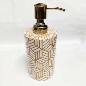 Luxury <b>White</b> Contemporary <b>Bathroom</b> <b>Accessory</b> <b>Set</b> Durable Wood and Printed Dispense for Soap Wooden <b>Bathroom</b> <b>Accessories</b> - Product Image 5