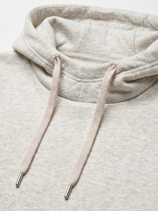 Men's Oversized Hooded Sweatshirt Solid Color Cotton French Terry Casual Autumn Wear - Product Image 4