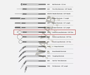 Electrodo de Diamante C3D Compatible con Ellman Surgitron, Eje de 1/16, Compatible con Todos los Modelos Ellman - Product Image 6