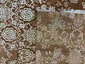 Tapis en laine et viscose noué à la main, tapis de luxe fait main pour salon, chambre à coucher, hôtel - Product Image 1