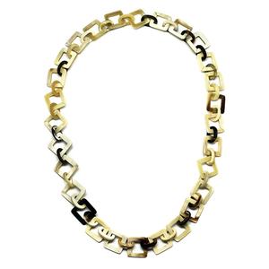 Vietnam classique unisexe corne de buffle puzzle chaîne collier élégant lien chaîne unisexe anniversaire bijoux cadeaux approvisionnement en vrac - Product Image 1