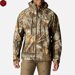 Chaqueta de Caza Unisex Ligera y Transpirable con Diseño Personalizado, Estilo Único con Características Impermeables y Resistentes al Viento en Camuflaje - Product Image 1