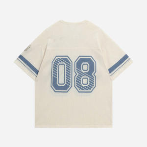 Jersey de Fútbol Americano Personalizado con Logotipo, Talla Grande, Malla Transpirable, Uniforme de Entrenamiento, Venta al Por Mayor para Compradores de EE. UU. - Product Image 6