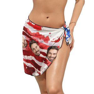 Paréo Polynésien Tendance Personnalisé, Sarong Hawaïen Léger, Vêtement de Plage Tropical, Exportateur de Tissus OEM ODM - Product Image 1