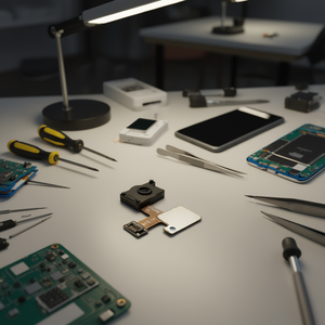 Módulo de Cámara con Lector de Huellas Dactilares Óptico para Mi 9, Pieza de Repuesto - Product Image 3