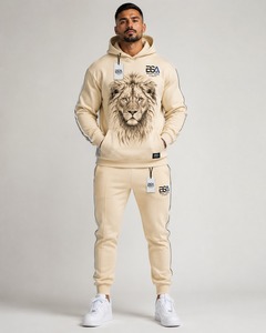 Custom Logo Tracksuits for Men <b>Top</b> Selling <b>Sweat</b> Suits Gym Sport Wear Training Men's Tracksuits Jogging Suit Two Piece Set - Product Image 1