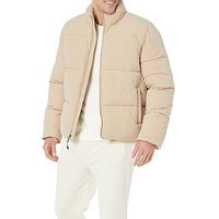 Veste matelassée à capuche pour homme, personnalisable en gros, respirante, tricotée, légère, isolée, 100 % écologique, hiver