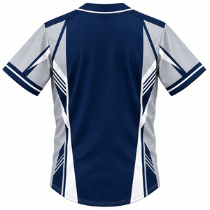 เสื้อเบสบอลแบบซับลิเมชั่น OEM แฟชั่นสั่งทำพิเศษ ปรับแต่งเสื้อเบสบอลและซอฟต์บอลแบบเปล่าได้ - Product Image 6