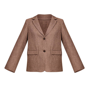 Conjunto de Blazer y Falda para Mujer, Otoño 2026, Cuello en V, Dos Piezas, Ropa de Oficina, Chaqueta Entallada de Manga Larga, Falda Corta, Personalizado OEM ODM - Product Image 2