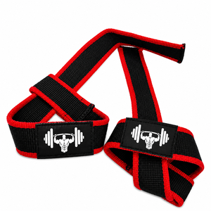 Sangles de musculation personnalisées, sangles de poignet robustes pour la musculation, sangles d'entraînement en coton pour la musculation, les soulevés de terre - Product Image 1