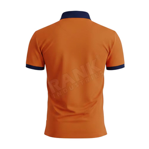 เสื้อโปโลชาย ดีไซน์แขนสั้น ผ้าคอตตอนผสม น้ำหนักเบา สวมใส่สบายๆ ในฤดูร้อน เสื้อโปโลชายสุดเทรนดี้ - Product Image 2