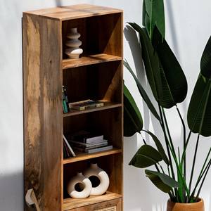 Étagères bibliothèque Vandana Merino Vista en rotin et bois de manguier – Design moderne et naturel pour le rangement - Product Image 5