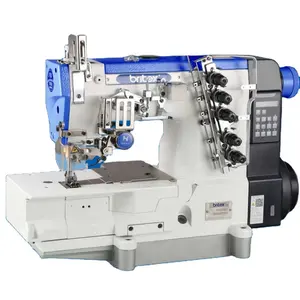 BR-3500-01GB/SM macchina da cucire a letto piatto completamente automatica macchina da cucire per interblocco macchina da cucire industriale