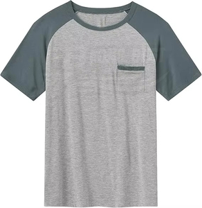Conjuntos de Camisetas Deportivas Transpirables de Verano para Hombre, Tejidas, Estampadas, 100% Algodón Velour, Ecológicas, Diseño Personalizado, Servicio OEM - Product Image 2