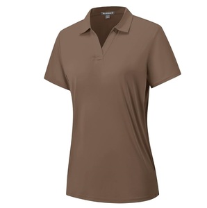 Haut de sport décontracté pour femme, à manches courtes, couleur unie, respirant, en jersey compressé, séchage rapide, tricoté - Product Image 1