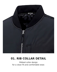 Chaqueta de aviación ligera acolchada informal de invierno para hombre |   T-BUC TB-505 OEM/ODM Marca Coreana - Product Image 6
