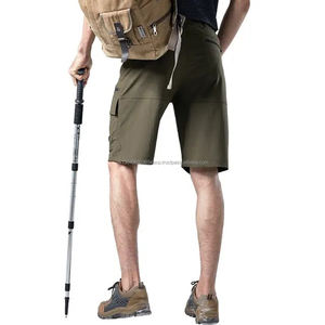 Short de sport pour hommes de haute qualité 100% coton Logo personnalisé Vintage Style décontracté Vêtements de sport teints en plaine-Vente en gros - Product Image 1