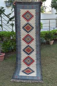 Tapis Kilim en Jute Écologique Tissé à la Main Réversible pour Salon, Bureau et Hôtel – Tapis sur Mesure en Gros - Product Image 6