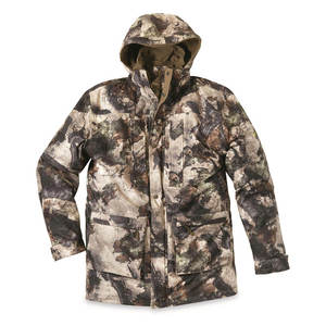Veste de chasse d'hiver pour homme sur mesure - Imperméable et respirante, matériau Bayer écologique, couleurs et motifs personnalisés - Product Image 1