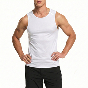 <b>Men</b> Sublimation Interlock Made Fitted Pattern Design <b>Singlet</b> Tanktop <b>For</b> <b>Men</b> Summer Oem Quality Work - Product Image 3