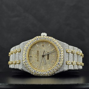 Reloj Mecánico de Lujo de Dos Tonos con Cristal de Zafiro, Correa de Acero Inoxidable, Caja de 10 mm de Grosor, Visualización de Fecha para Hombre - Product Image 5
